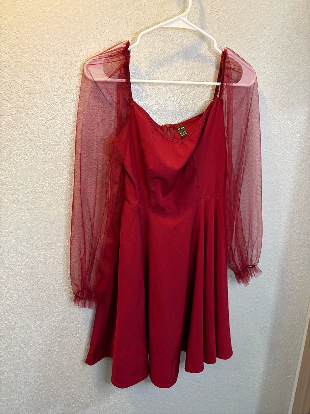 SHEIN xs Red Dress